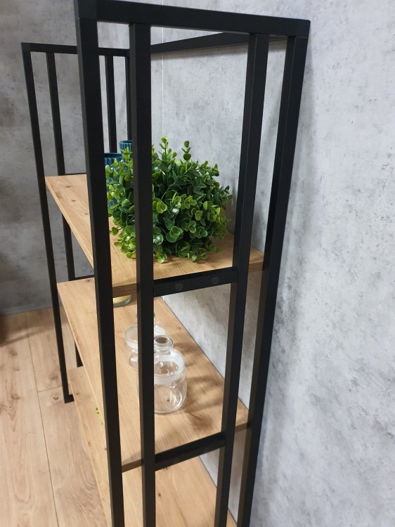 regał na ksiażki loftowy koliberek Alu Cube