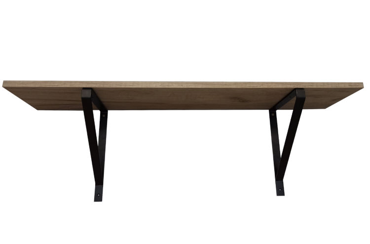 polka industrialna wiszaca gino czarna