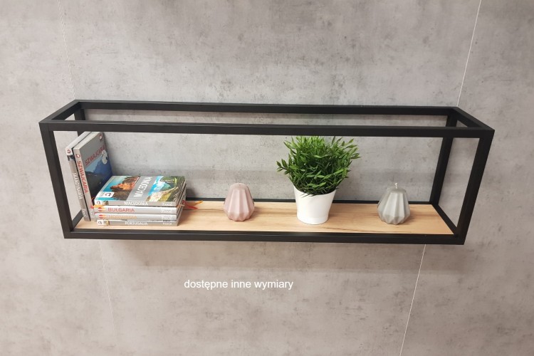 półka wiszaca loft alu cube