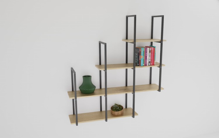 regaly wiszące crea alu cube