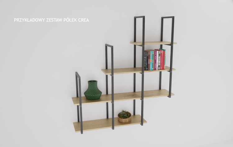 regaly wiszące crea alu cube