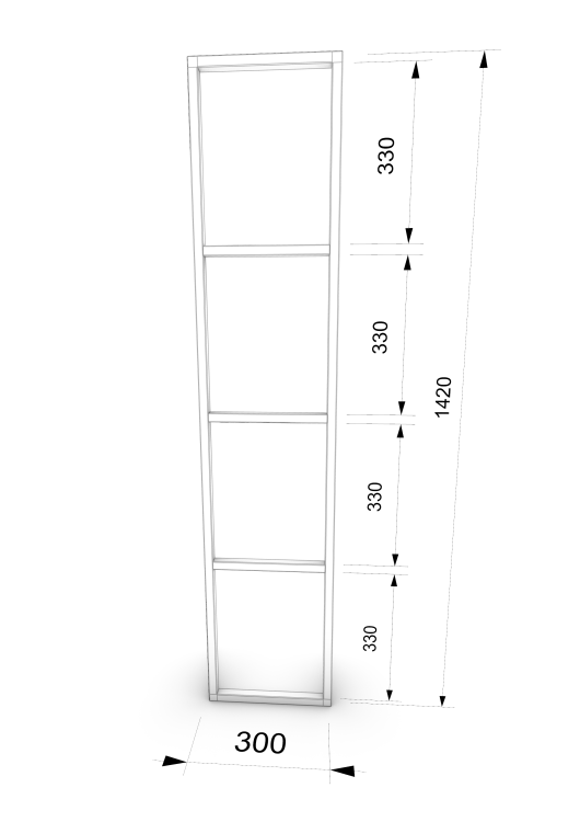 Rama Loft do polek wiszących crea 30x142-min.png