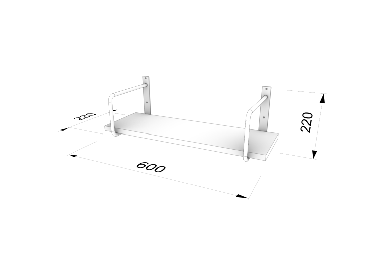 Półka wisząca loft BELT 60-min.png