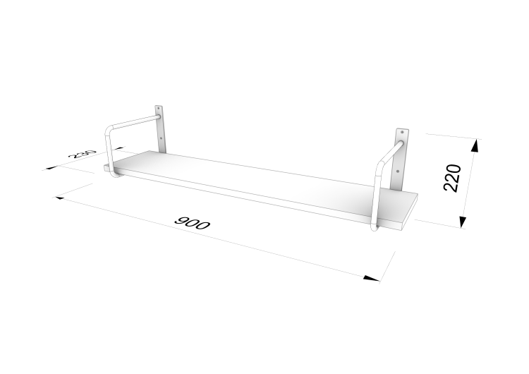 Półka wisząca loft BELT 90-min.png