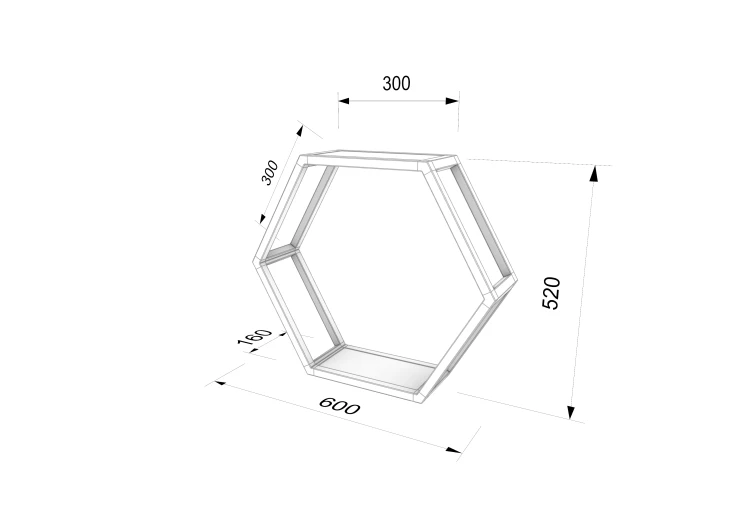 PÓŁKA ALU HEXAGON 30x30-min.png